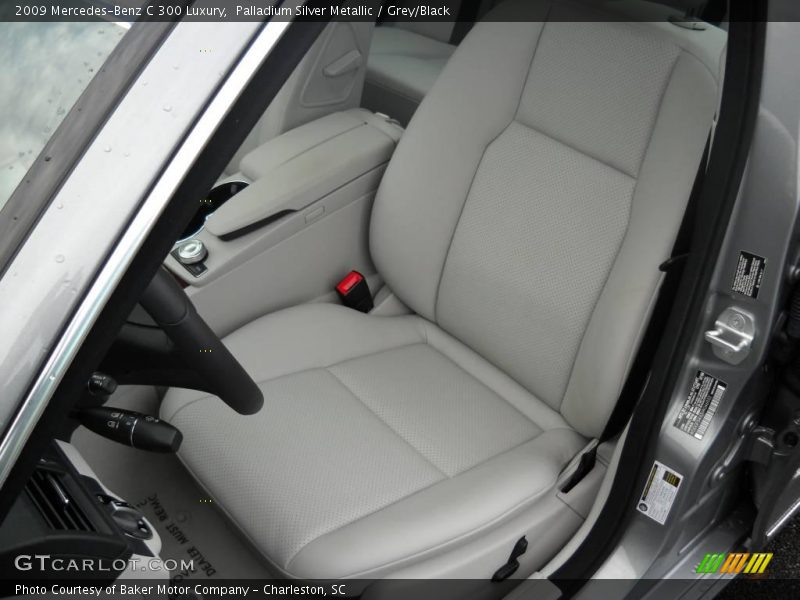 Palladium Silver Metallic / Grey/Black 2009 Mercedes-Benz C 300 Luxury