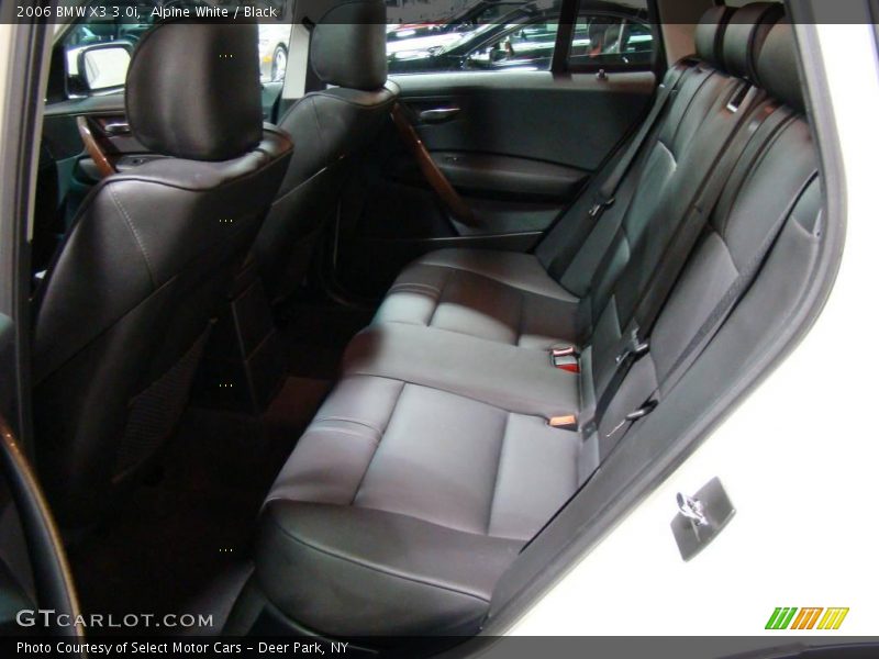 Alpine White / Black 2006 BMW X3 3.0i