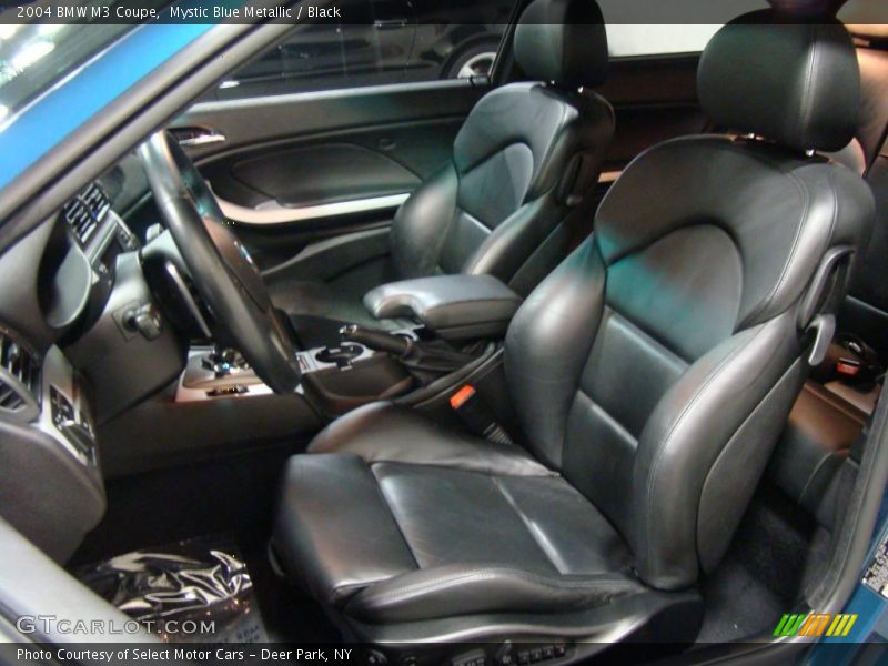 Mystic Blue Metallic / Black 2004 BMW M3 Coupe