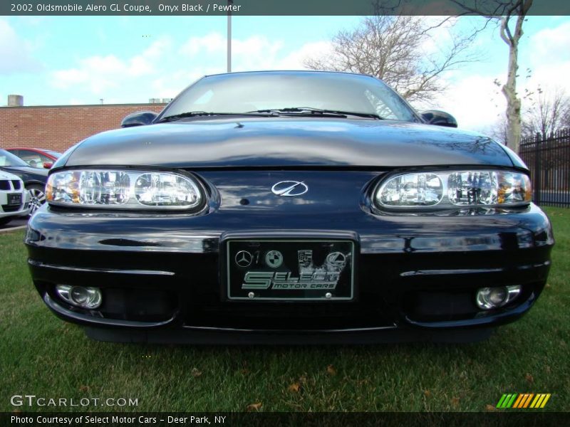 Onyx Black / Pewter 2002 Oldsmobile Alero GL Coupe