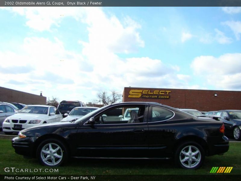 Onyx Black / Pewter 2002 Oldsmobile Alero GL Coupe