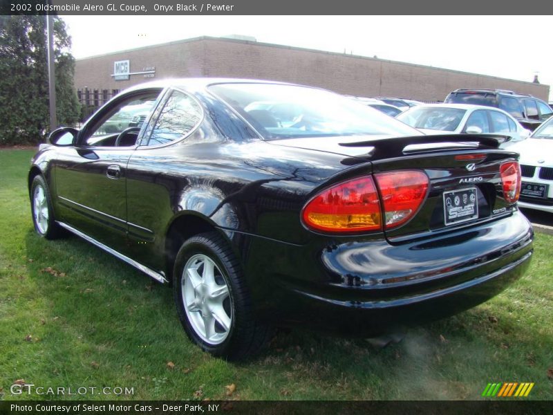 Onyx Black / Pewter 2002 Oldsmobile Alero GL Coupe