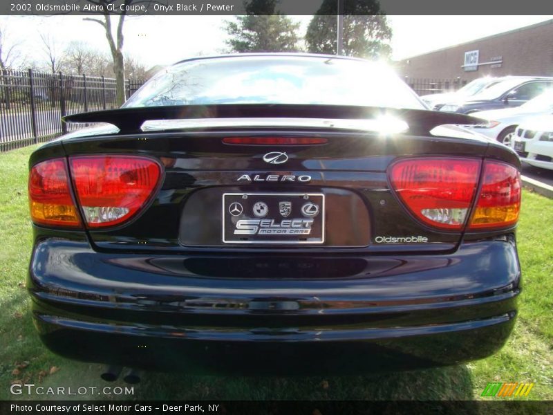 Onyx Black / Pewter 2002 Oldsmobile Alero GL Coupe