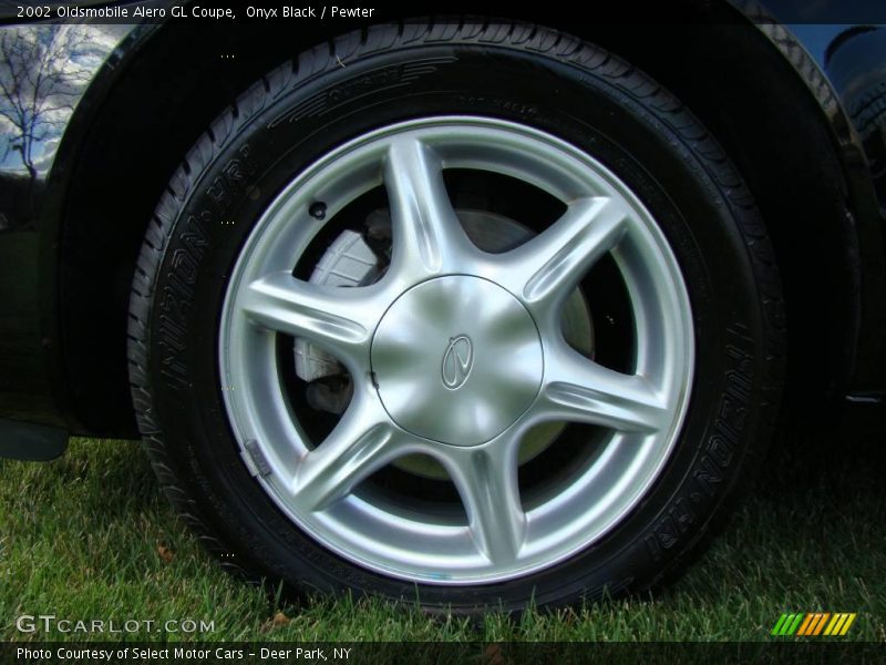 Onyx Black / Pewter 2002 Oldsmobile Alero GL Coupe