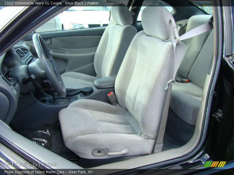 Onyx Black / Pewter 2002 Oldsmobile Alero GL Coupe