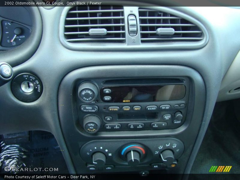 Onyx Black / Pewter 2002 Oldsmobile Alero GL Coupe