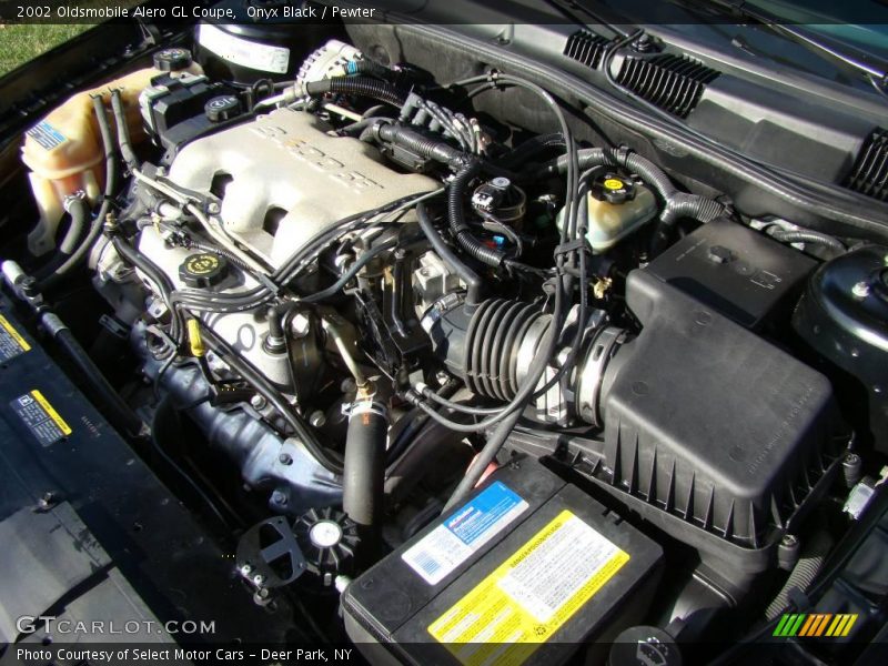 Onyx Black / Pewter 2002 Oldsmobile Alero GL Coupe