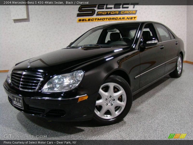 Black / Charcoal 2004 Mercedes-Benz S 430 4Matic Sedan