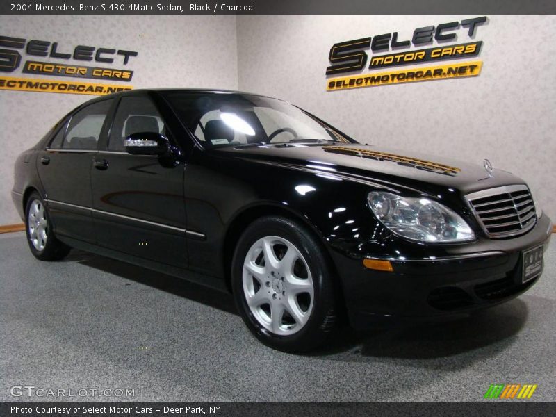 Black / Charcoal 2004 Mercedes-Benz S 430 4Matic Sedan