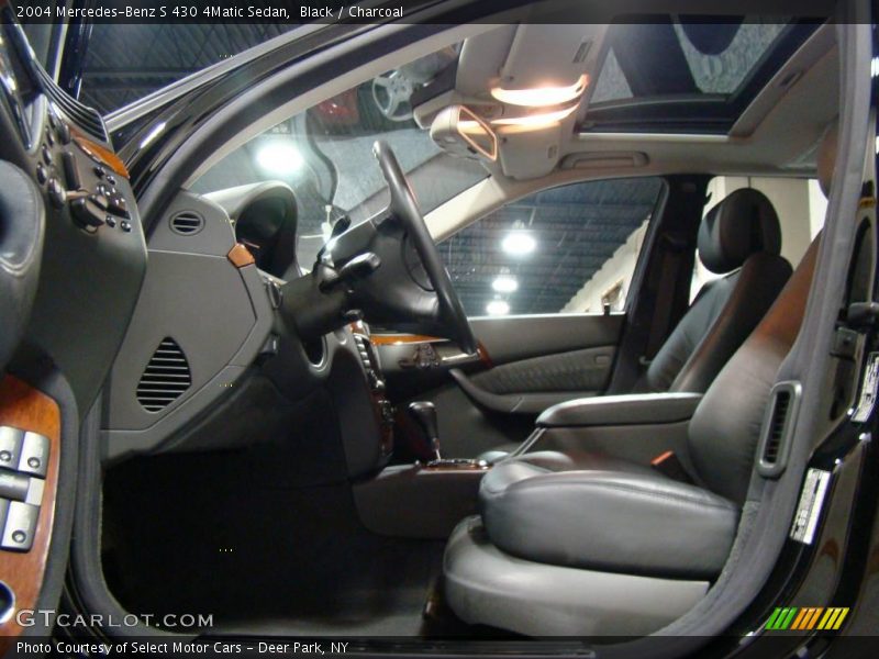 Black / Charcoal 2004 Mercedes-Benz S 430 4Matic Sedan