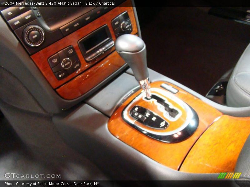 Black / Charcoal 2004 Mercedes-Benz S 430 4Matic Sedan