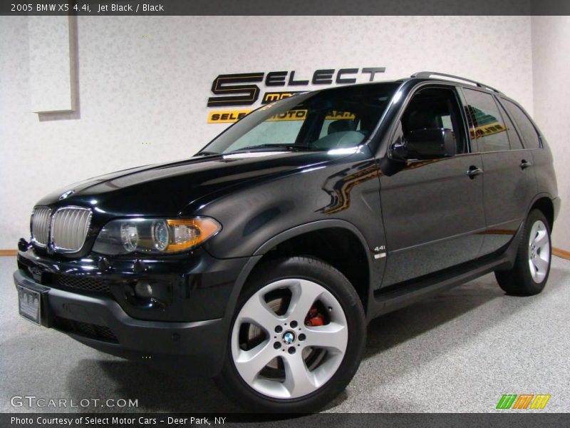 Jet Black / Black 2005 BMW X5 4.4i