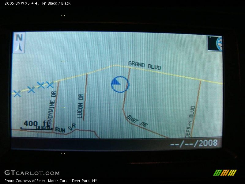 Jet Black / Black 2005 BMW X5 4.4i