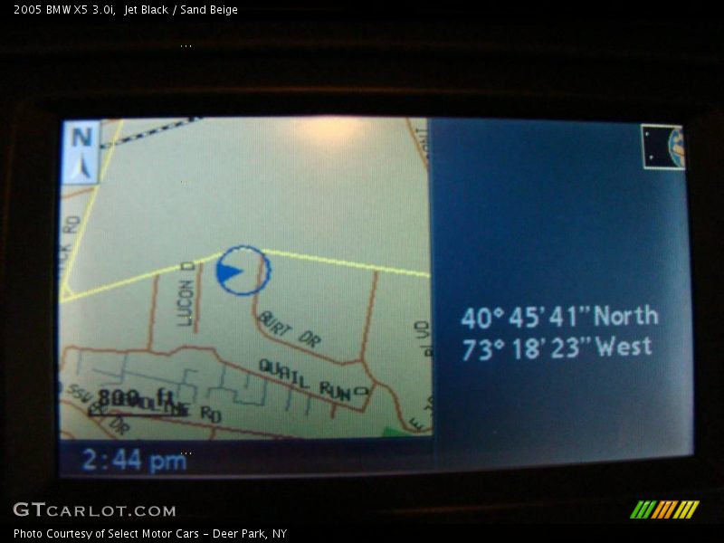 Jet Black / Sand Beige 2005 BMW X5 3.0i