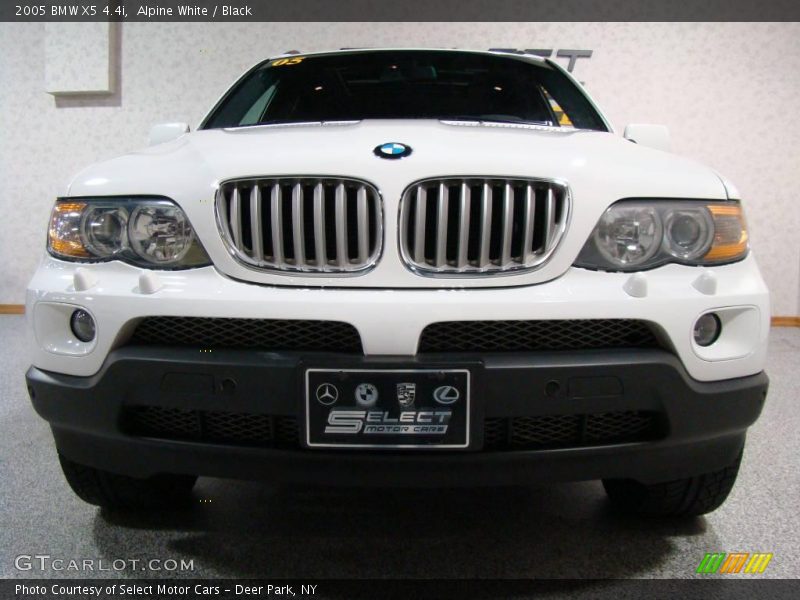 Alpine White / Black 2005 BMW X5 4.4i