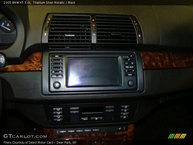 Titanium Silver Metallic / Black 2005 BMW X5 3.0i