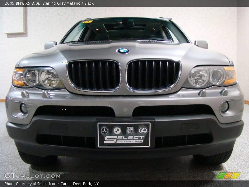 Sterling Grey Metallic / Black 2005 BMW X5 3.0i