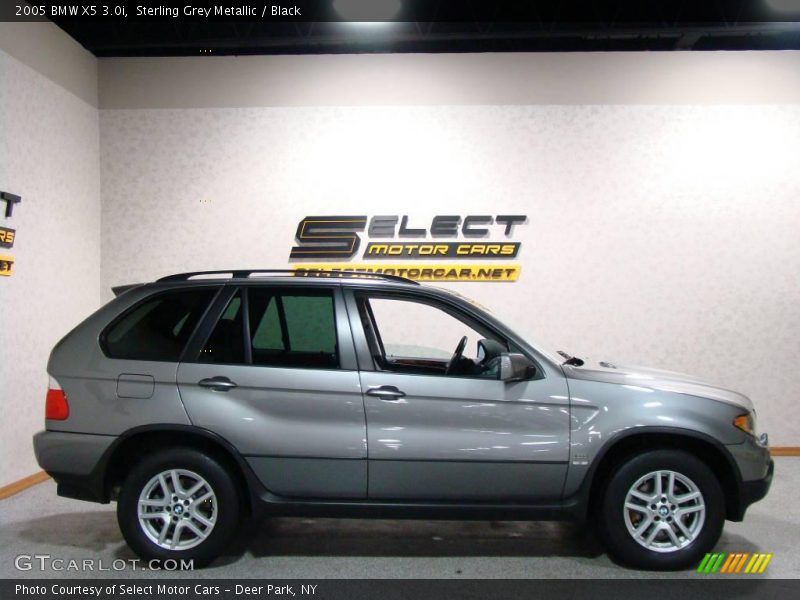Sterling Grey Metallic / Black 2005 BMW X5 3.0i