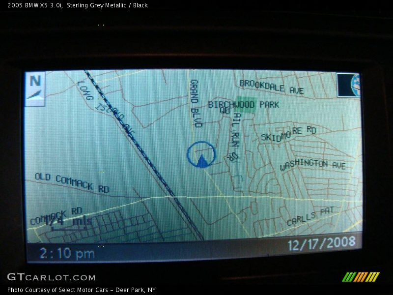 Sterling Grey Metallic / Black 2005 BMW X5 3.0i