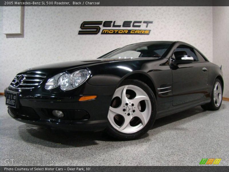 Black / Charcoal 2005 Mercedes-Benz SL 500 Roadster