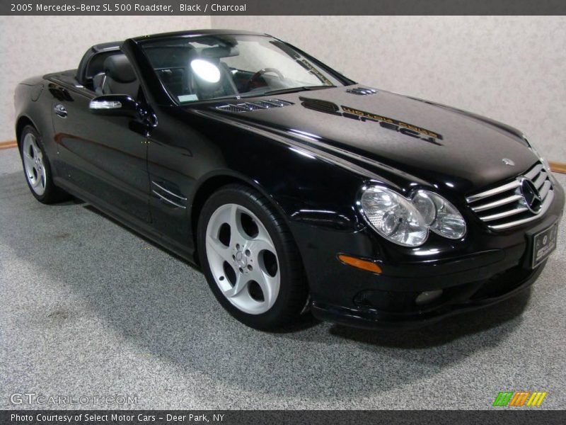 Black / Charcoal 2005 Mercedes-Benz SL 500 Roadster