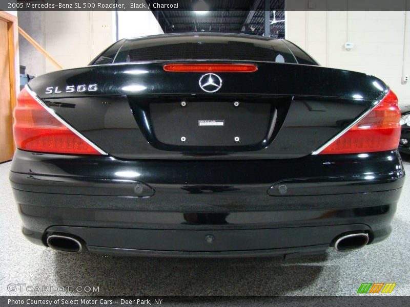 Black / Charcoal 2005 Mercedes-Benz SL 500 Roadster