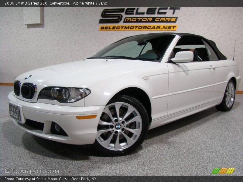 Alpine White / Sand 2006 BMW 3 Series 330i Convertible