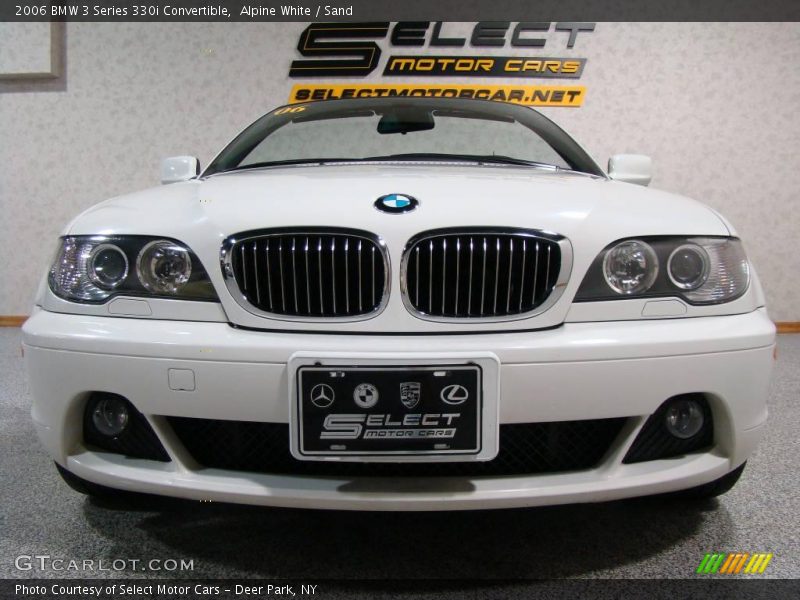Alpine White / Sand 2006 BMW 3 Series 330i Convertible