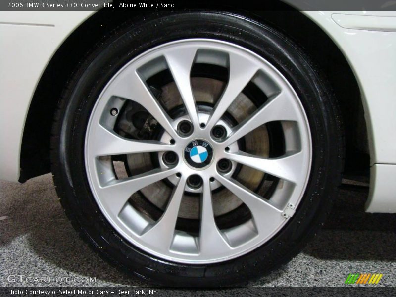 Alpine White / Sand 2006 BMW 3 Series 330i Convertible