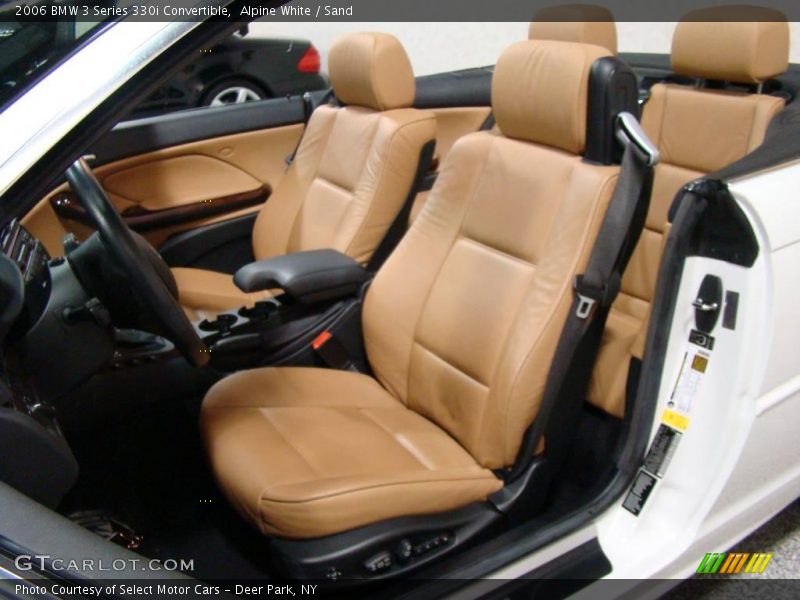 Alpine White / Sand 2006 BMW 3 Series 330i Convertible