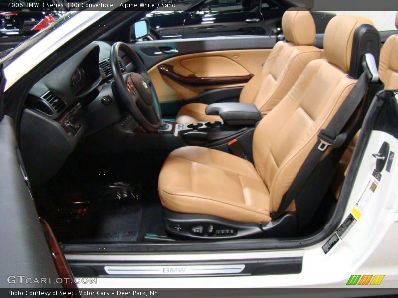 Alpine White / Sand 2006 BMW 3 Series 330i Convertible