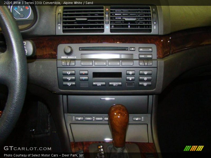Alpine White / Sand 2006 BMW 3 Series 330i Convertible