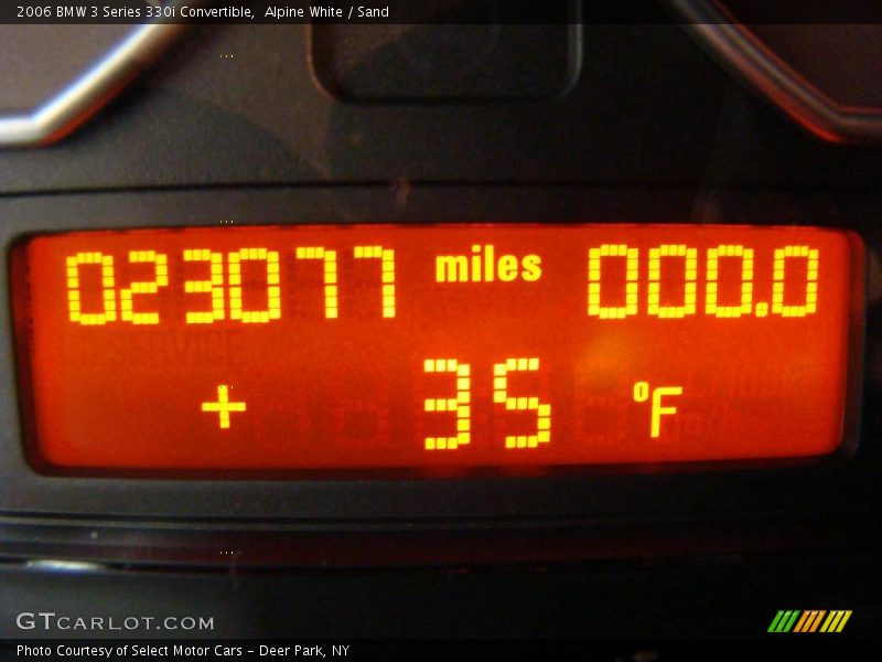 Alpine White / Sand 2006 BMW 3 Series 330i Convertible