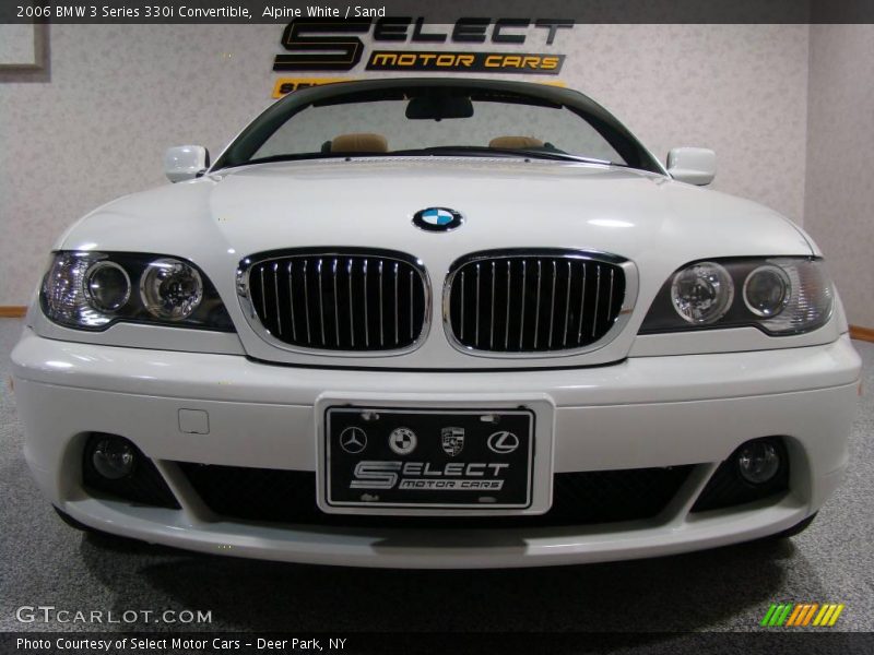 Alpine White / Sand 2006 BMW 3 Series 330i Convertible