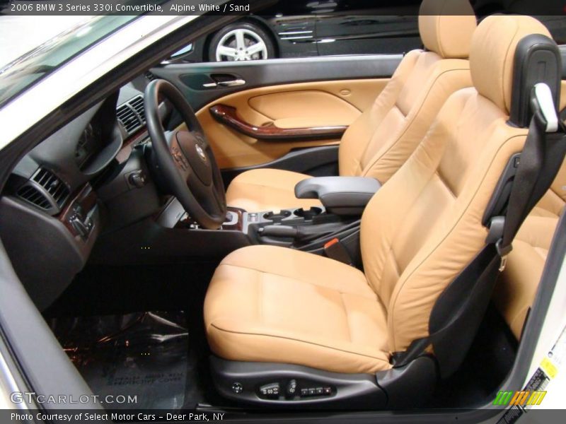 Alpine White / Sand 2006 BMW 3 Series 330i Convertible