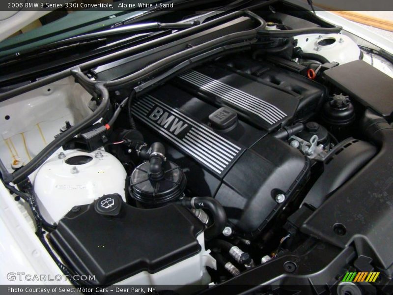 Alpine White / Sand 2006 BMW 3 Series 330i Convertible