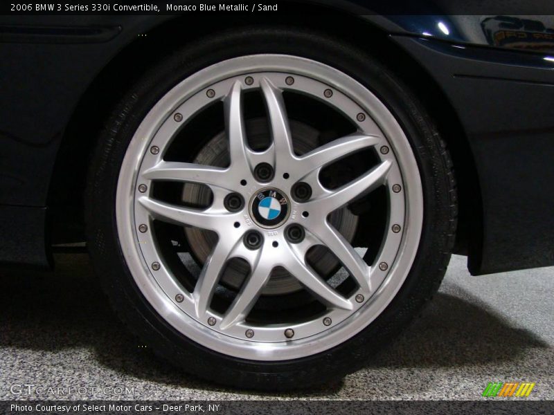 Monaco Blue Metallic / Sand 2006 BMW 3 Series 330i Convertible