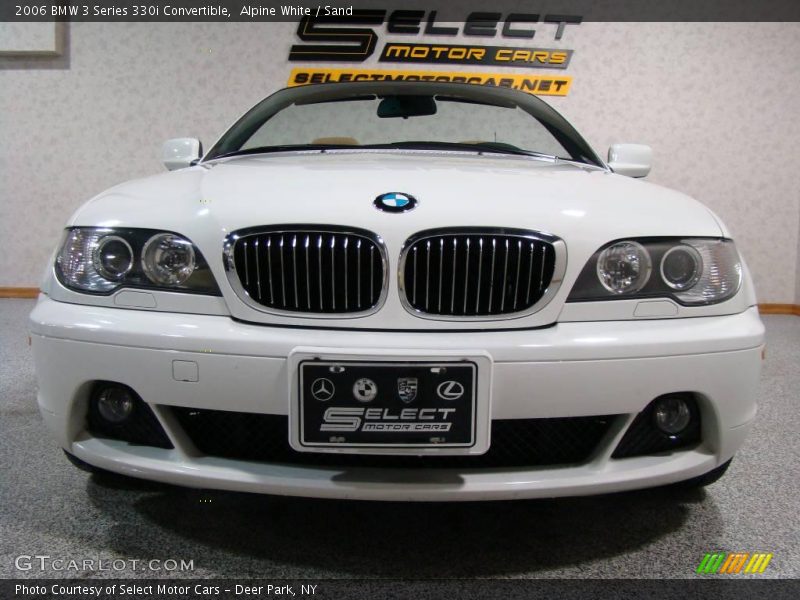 Alpine White / Sand 2006 BMW 3 Series 330i Convertible