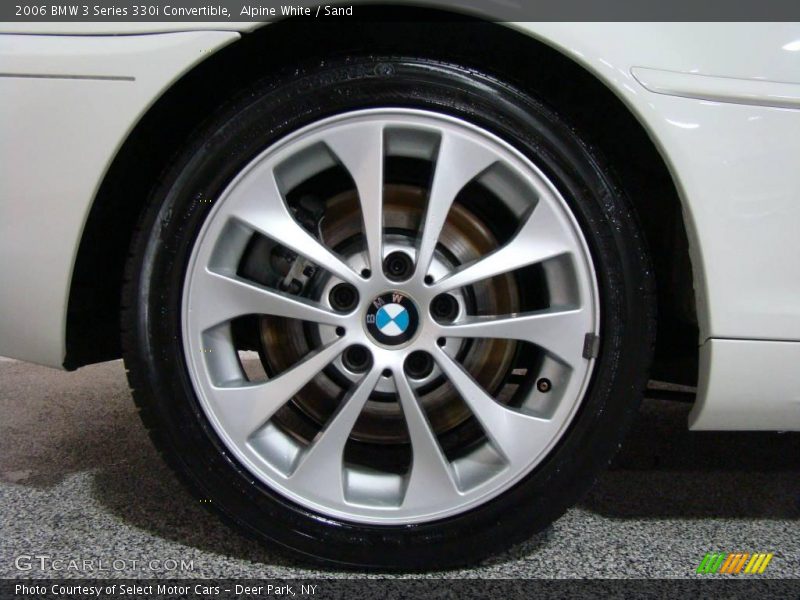 Alpine White / Sand 2006 BMW 3 Series 330i Convertible
