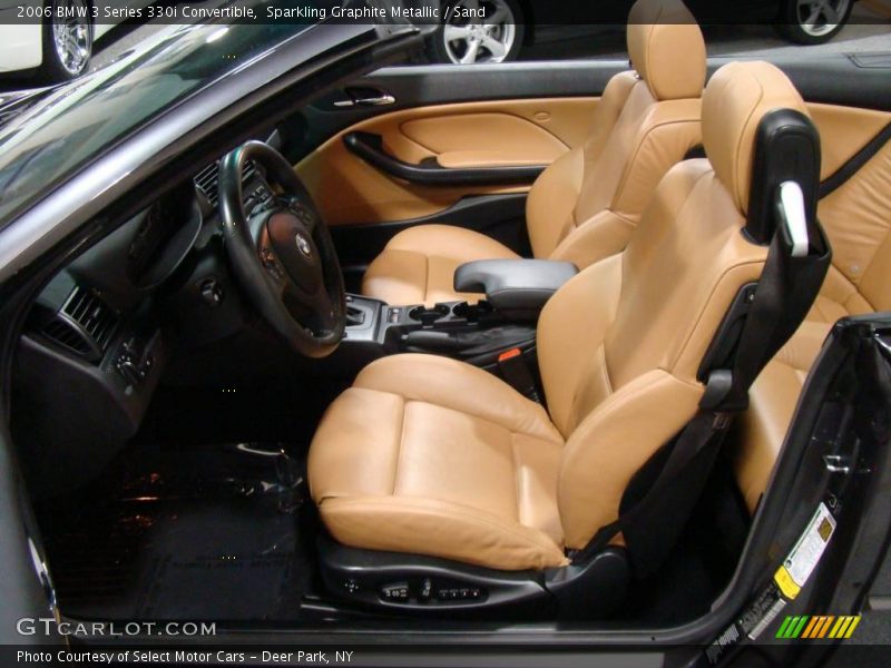 Sparkling Graphite Metallic / Sand 2006 BMW 3 Series 330i Convertible