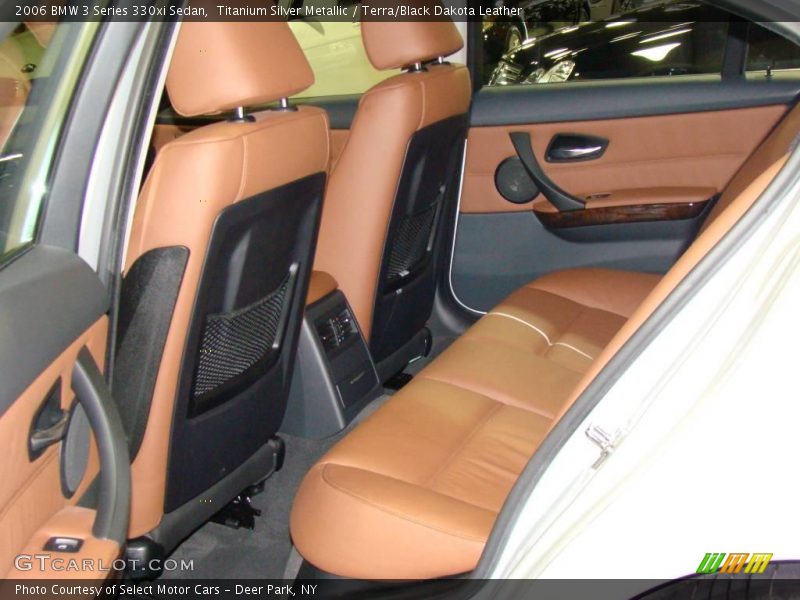 Titanium Silver Metallic / Terra/Black Dakota Leather 2006 BMW 3 Series 330xi Sedan