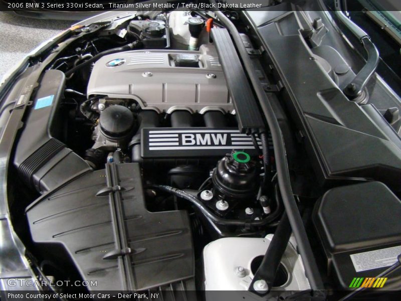 Titanium Silver Metallic / Terra/Black Dakota Leather 2006 BMW 3 Series 330xi Sedan