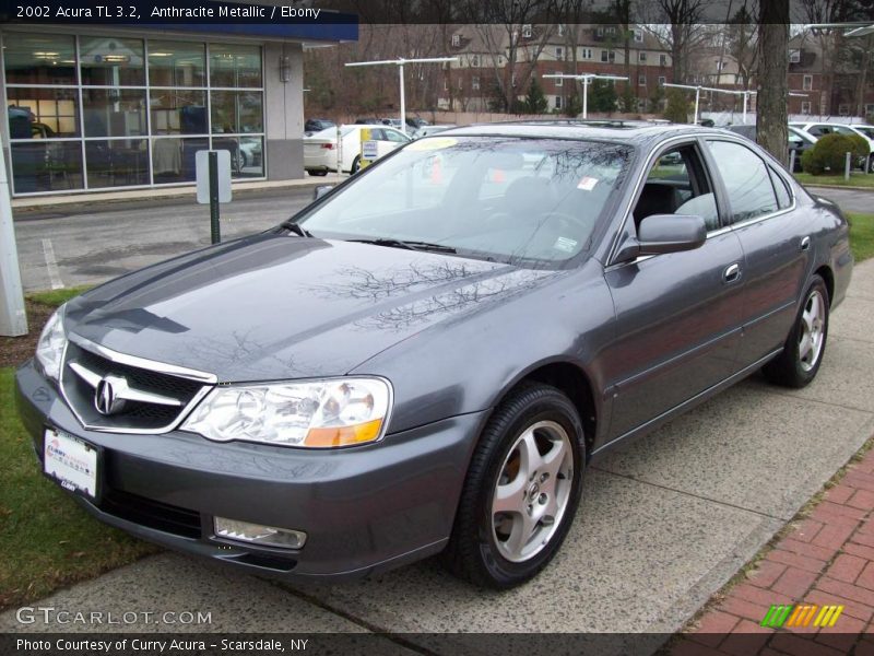 Anthracite Metallic / Ebony 2002 Acura TL 3.2