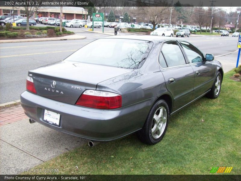Anthracite Metallic / Ebony 2002 Acura TL 3.2
