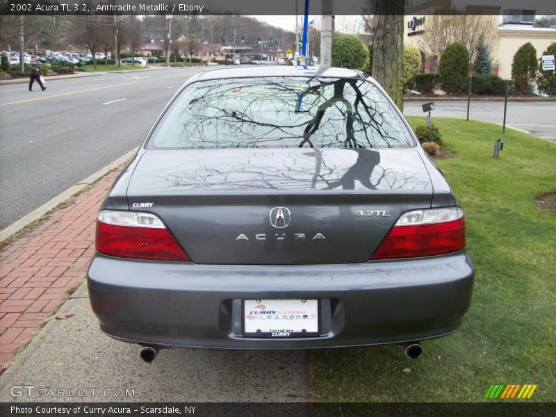 Anthracite Metallic / Ebony 2002 Acura TL 3.2