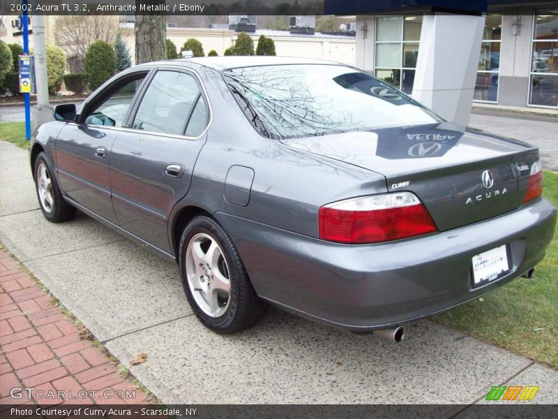 Anthracite Metallic / Ebony 2002 Acura TL 3.2