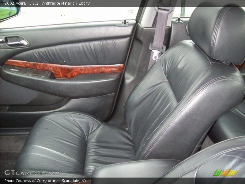 Anthracite Metallic / Ebony 2002 Acura TL 3.2