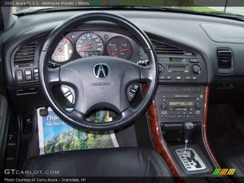 Anthracite Metallic / Ebony 2002 Acura TL 3.2