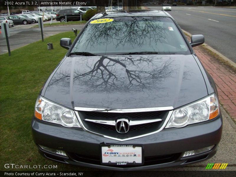 Anthracite Metallic / Ebony 2002 Acura TL 3.2