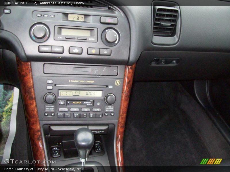 Anthracite Metallic / Ebony 2002 Acura TL 3.2